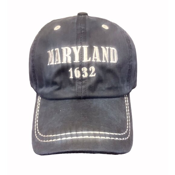 Maryland 1632 Cotton Waxed Style Mesh Navy Cap Hat NEW Fast Ship - Picture 1 of 4
